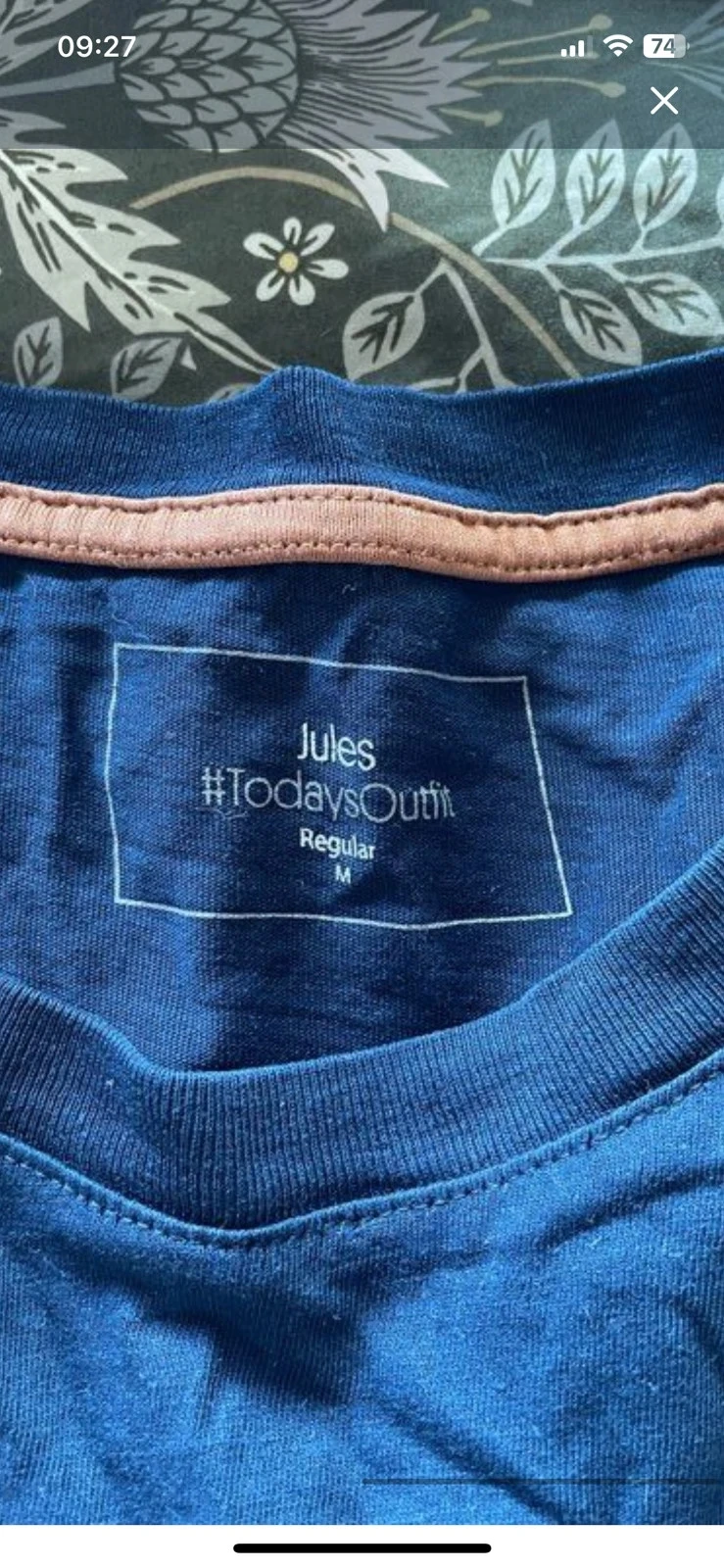 Navy blue Jules T-shirt M – photo 2